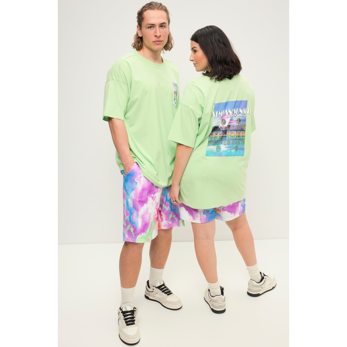 T-shirt oversized unisexe vert vif, STUDIO UNTOLD