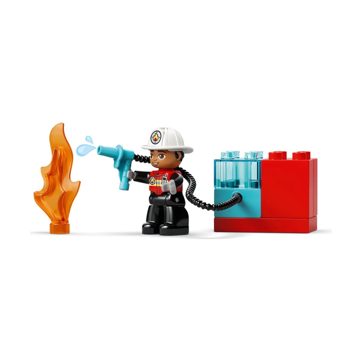 Duplo Le camion de pompiers multicolore, LEGO