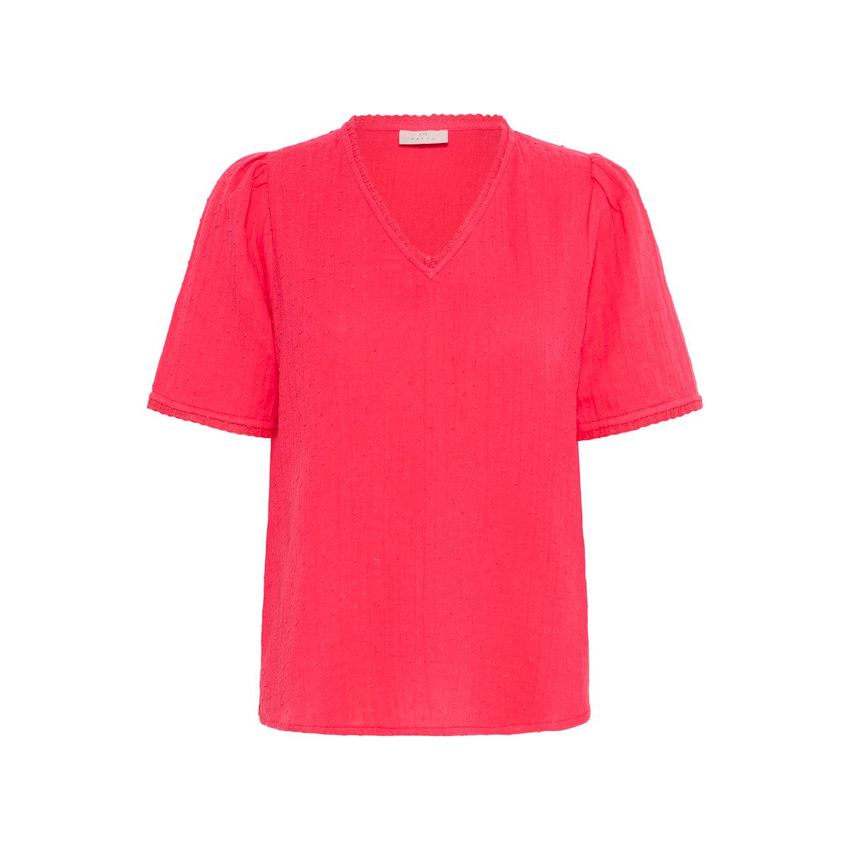 Blouse à manches courtes rose raspberry, KAFFE