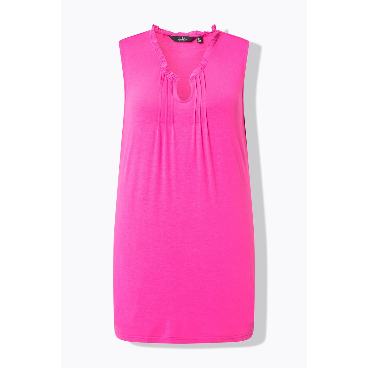 Top long sans manches rose vif, ULLA POPKEN