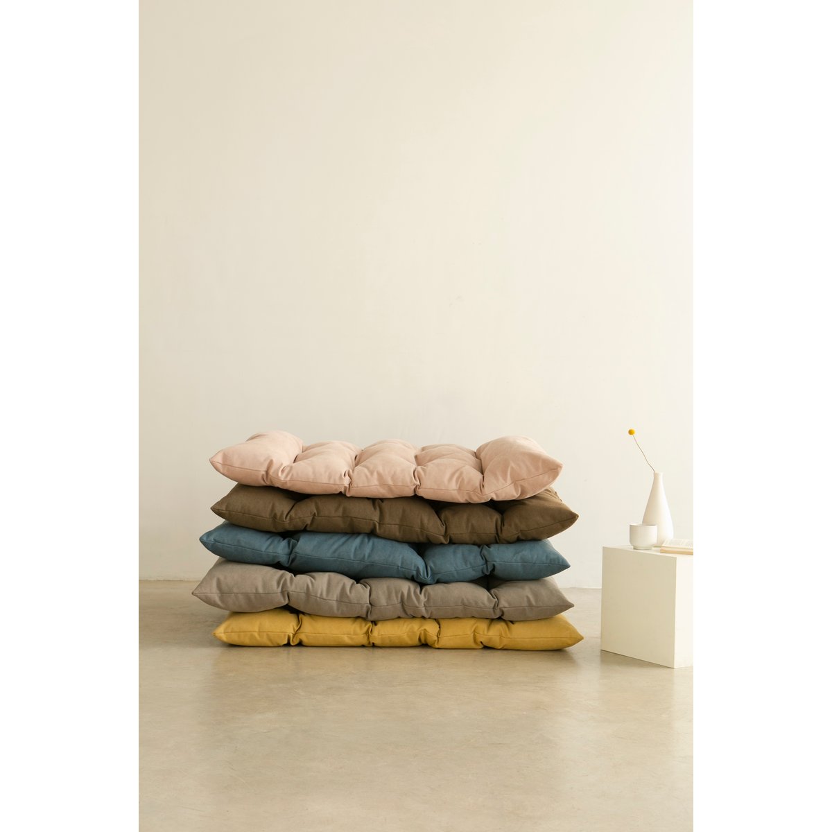 Matelas de sol en coton CIELO taupe, REALLY NICE THINGS