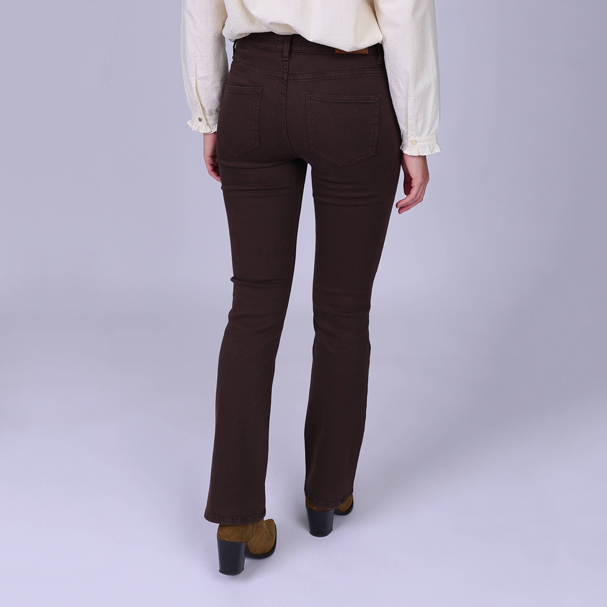 Pantalon Helios marron, MISE AU GREEN