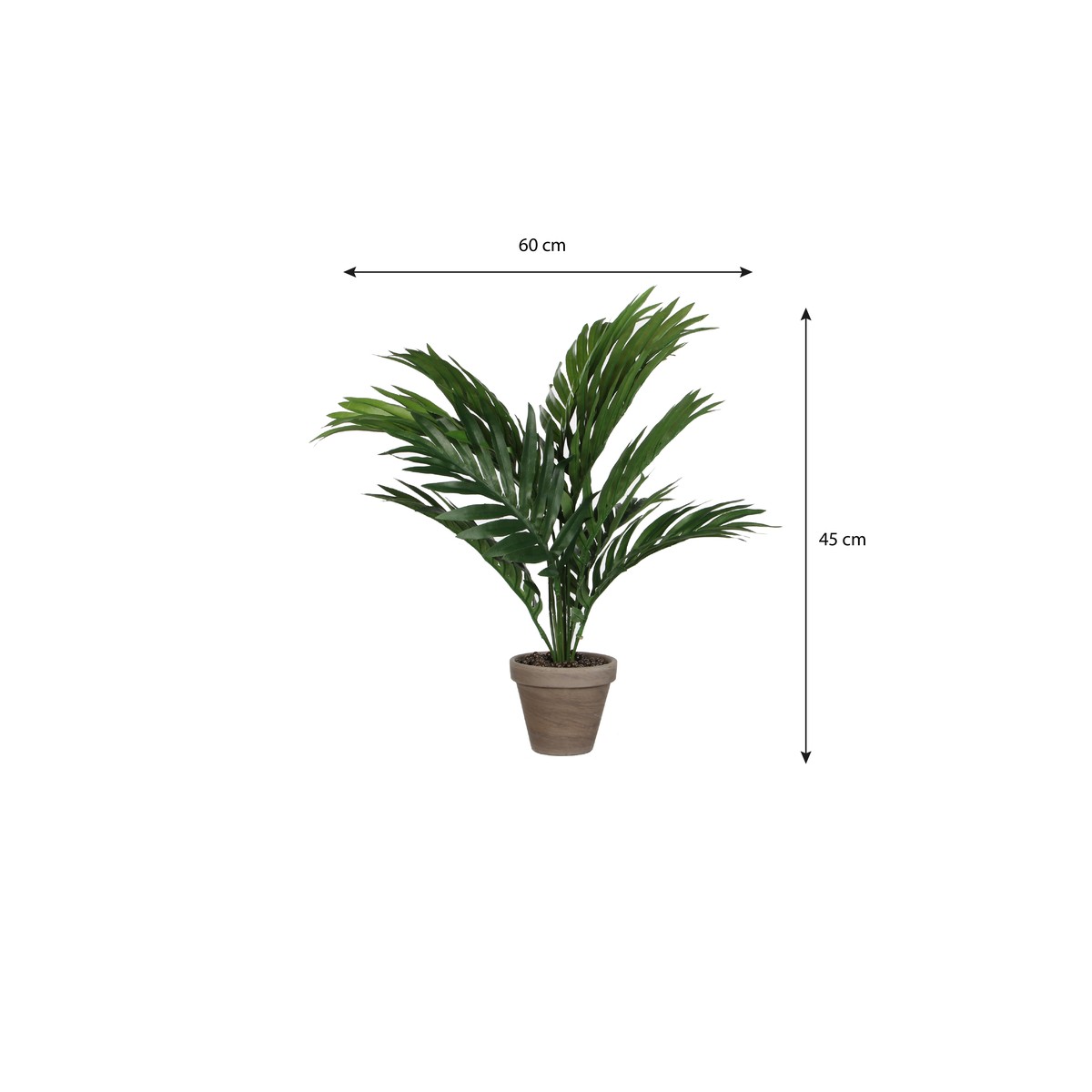 Plante artificielle ARECA PALM vert, MICA DECORATIONS