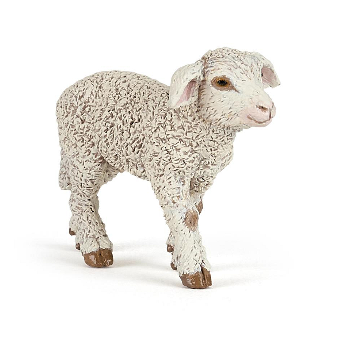 51176 Figurine Agneau mérinos couleur unique, PAPO