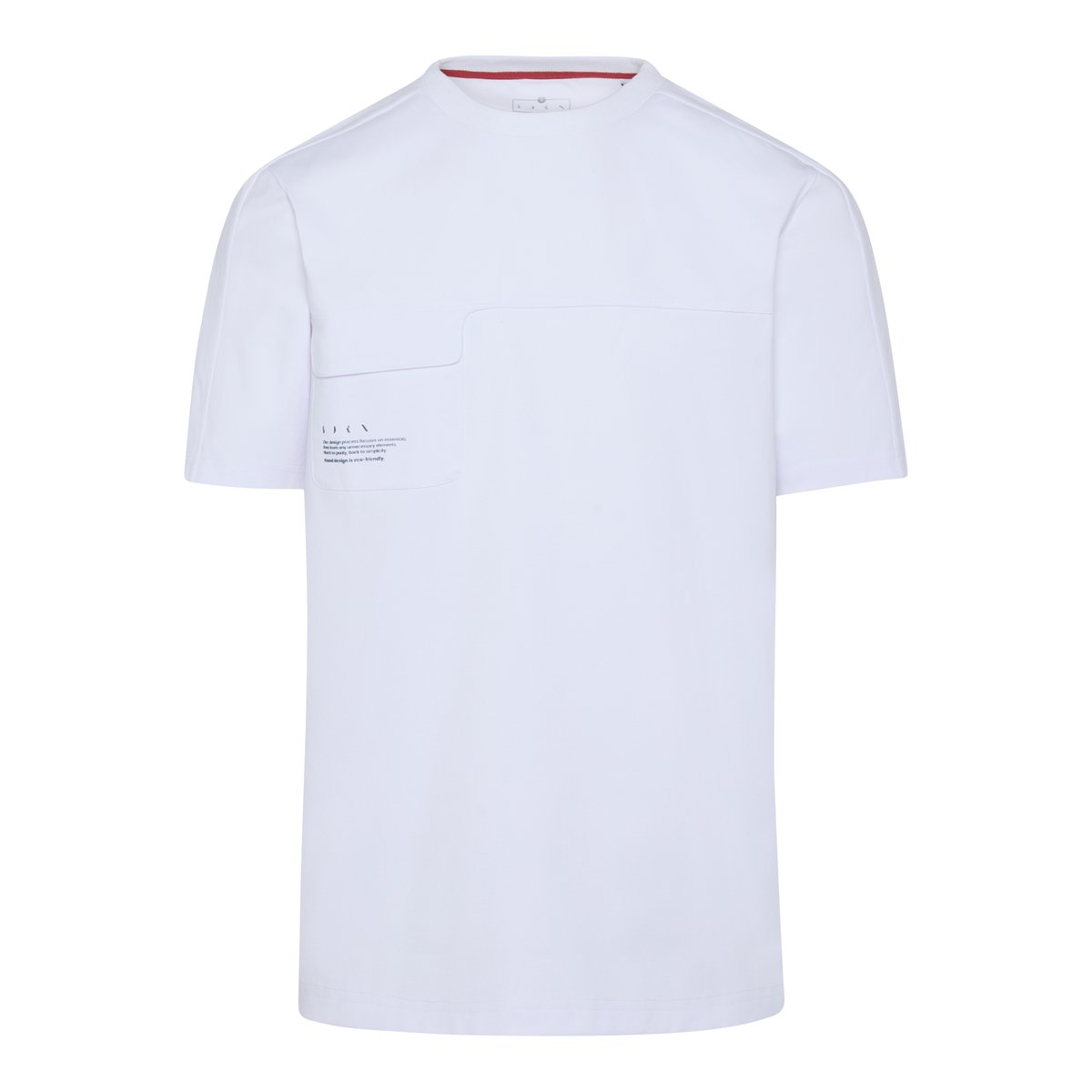 T-Shirt Recovery Performance manches courtes TIRRENO blanc, BORN