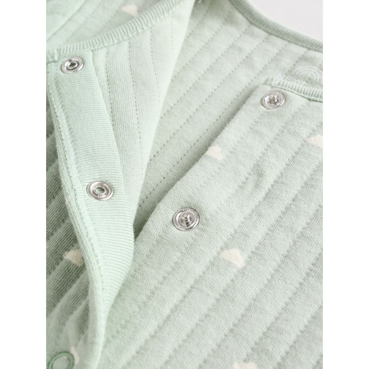 Grenouillère matelassée bébé, lot de 2 vert sauge, NEXT