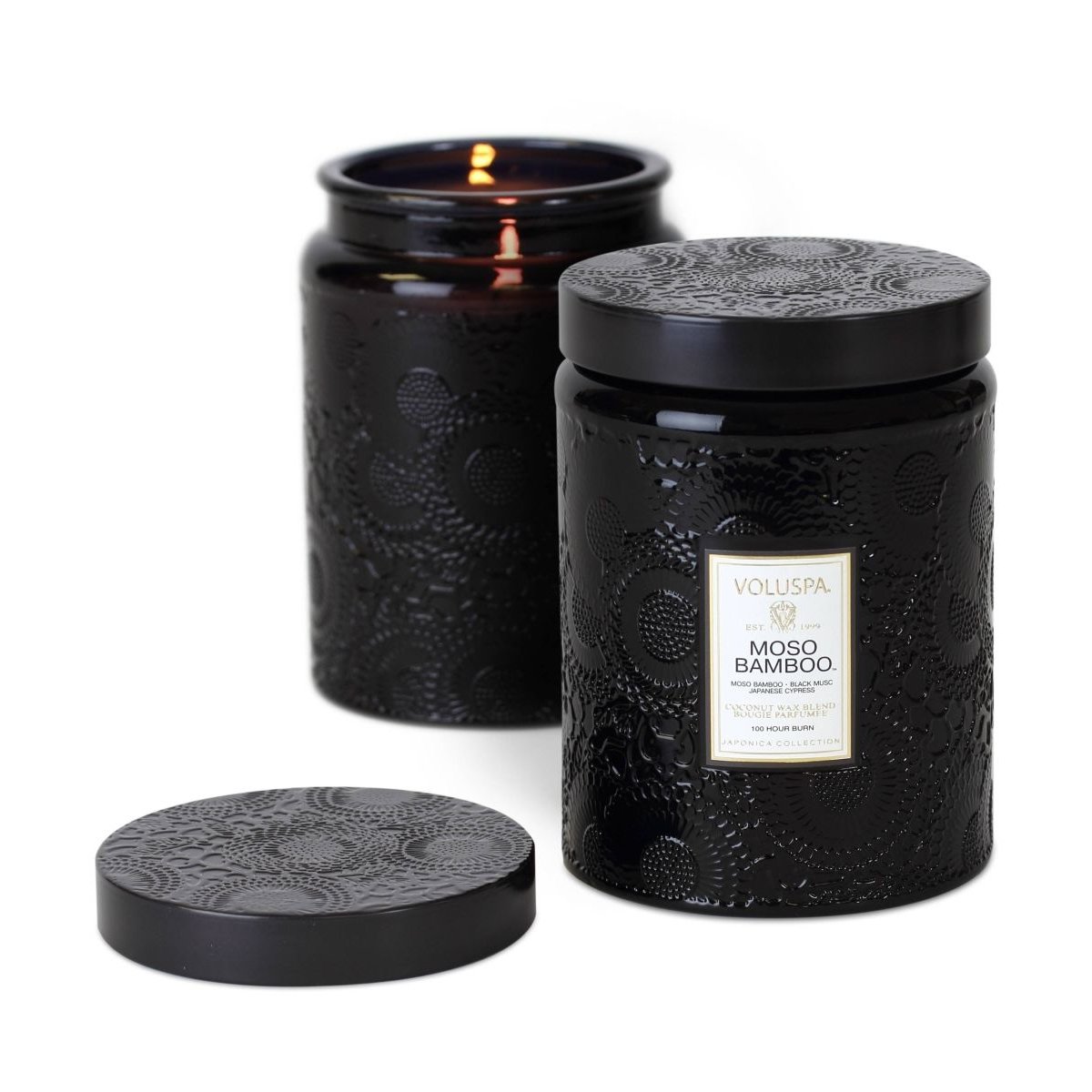 Bougie moso bamboo - 453 gr coloris unique, VOLUSPA