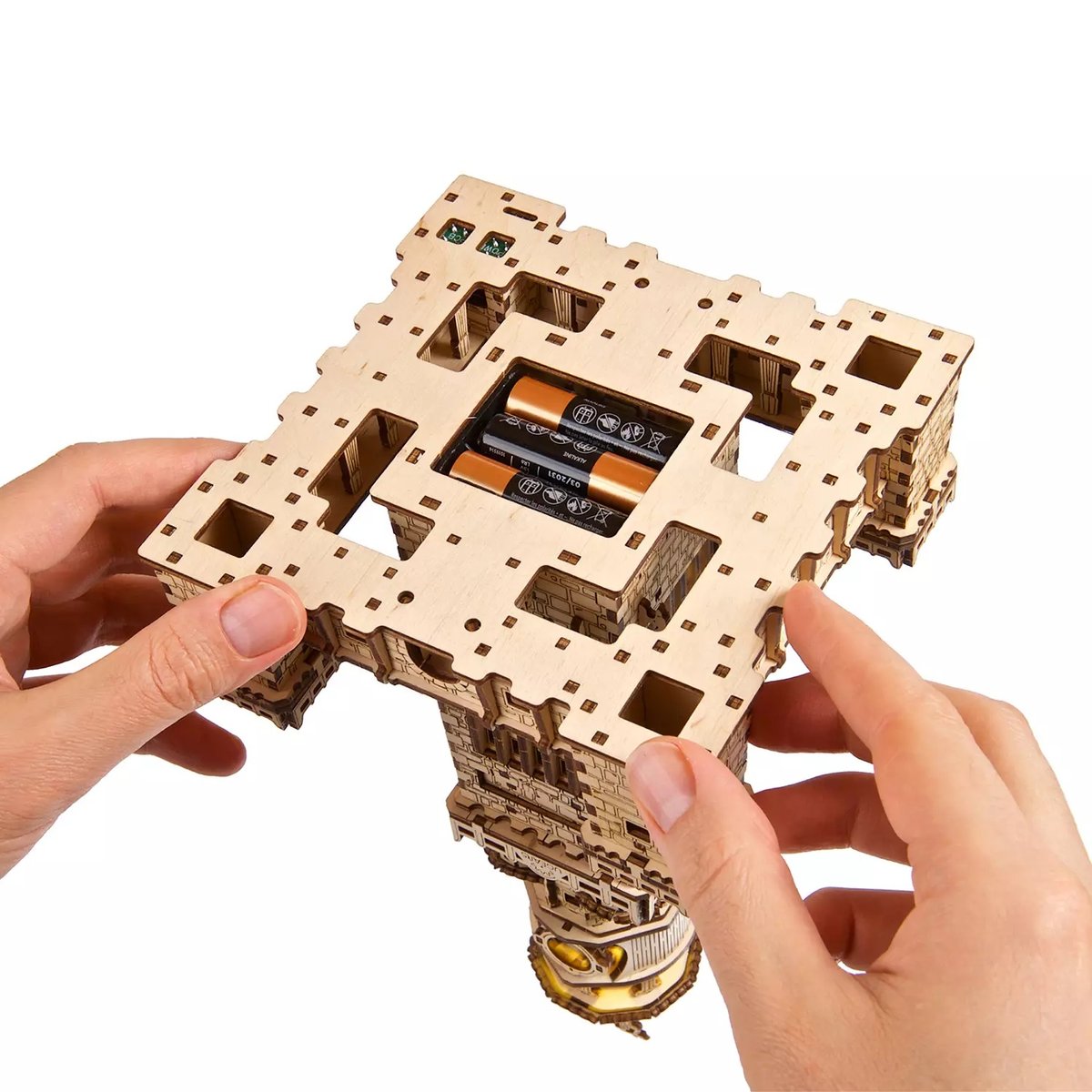 Puzzle 3D Phare d'Alexandrie beige, UGEARS