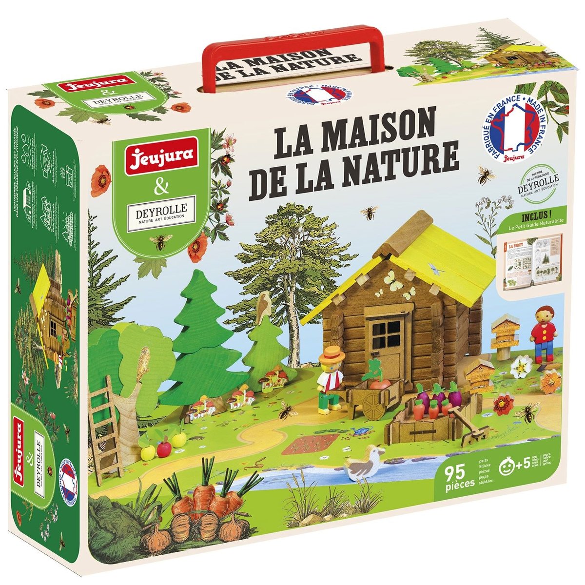 La maison de la nature 95 pièces marron, JEUJURA