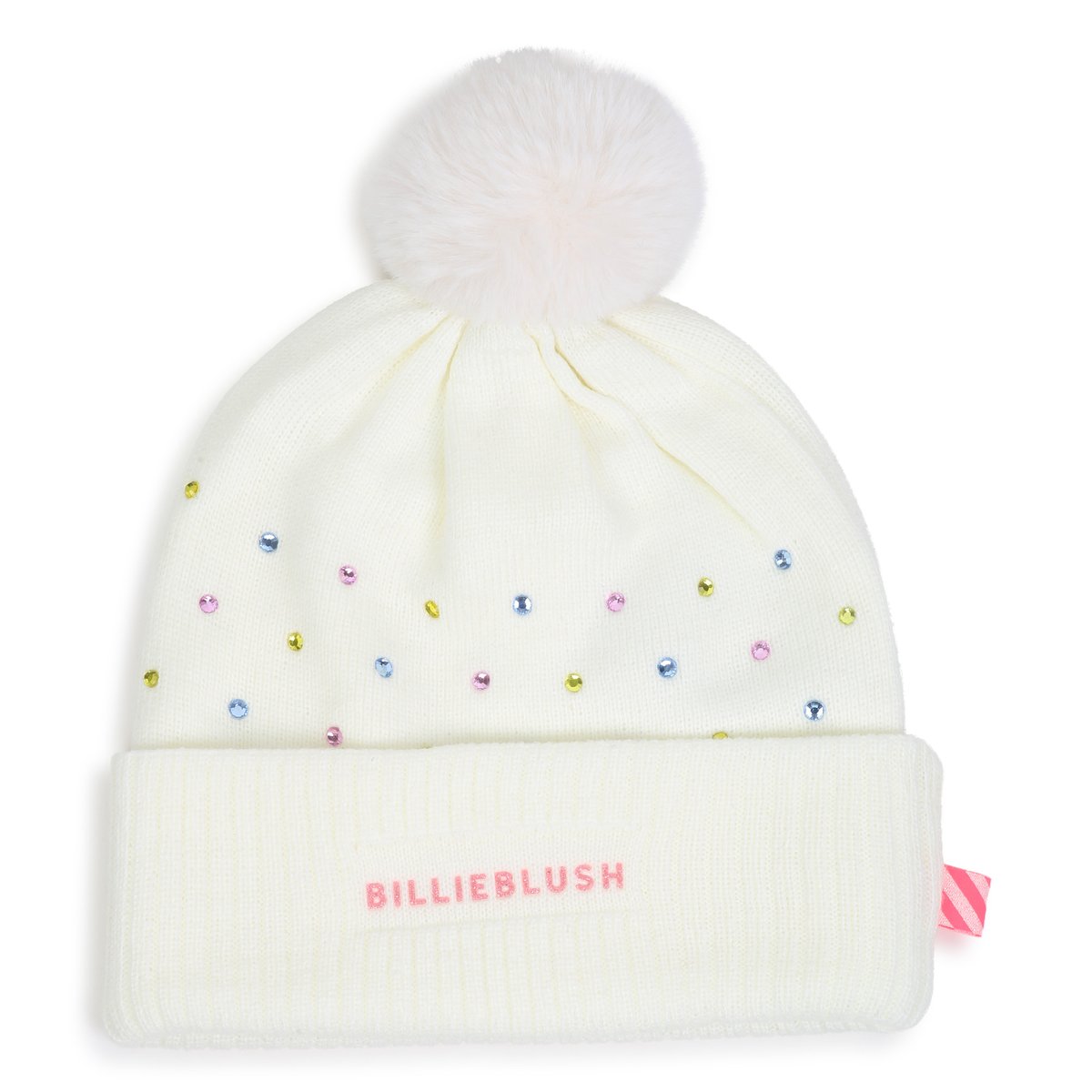 Bonnet à strass multicolors rice, BILLIEBLUSH