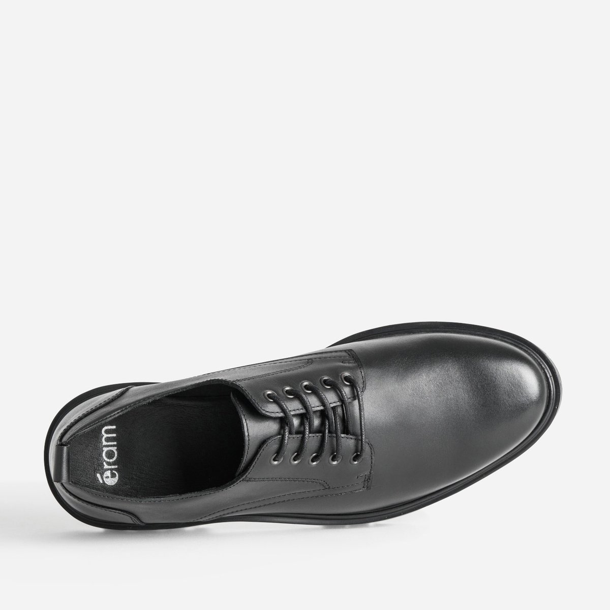 Derby en cuir FIRMIN noir, ERAM