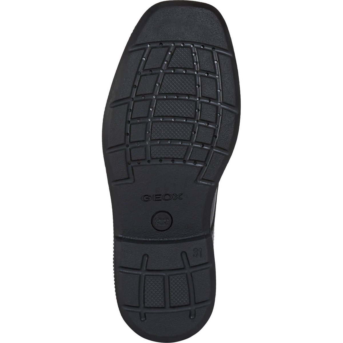 Chaussures Pour Uniforme JR FEDERICO noir, GEOX
