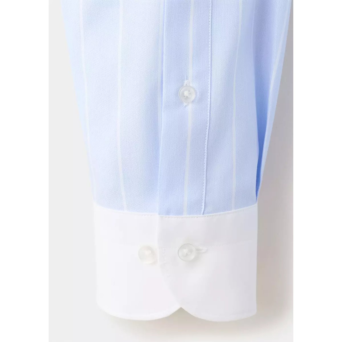 Chemise costume slim-fit 100 % coton à rayures bleu, MANGO MAN