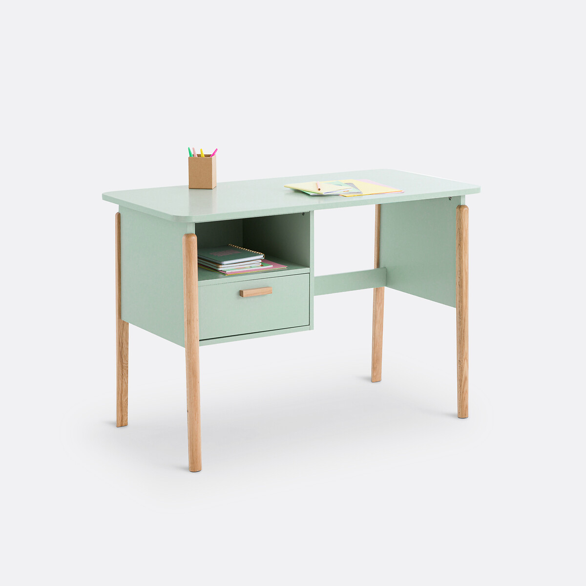Bureau enfant, Nadil vert tilleul, LA REDOUTE INTERIEURS