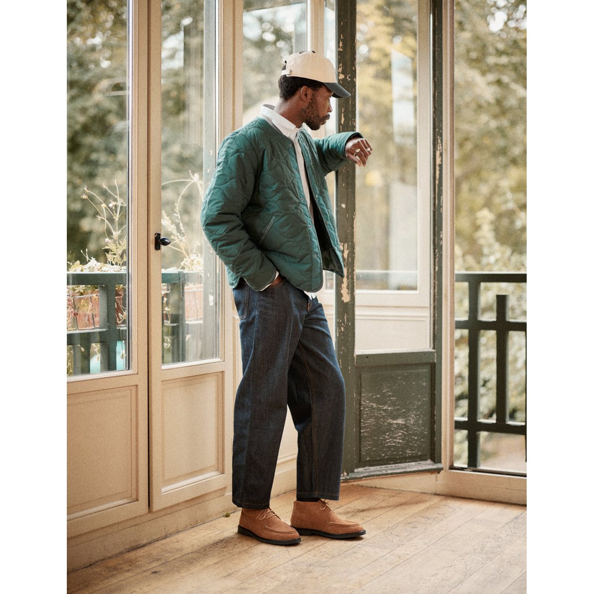 Bottines URIAN suède cognac, ODAJE