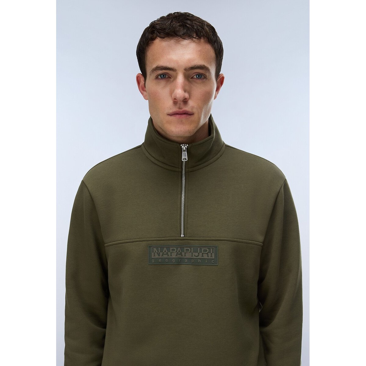 B-Box High Neck Sweatshirt khaki, NAPAPIJRI