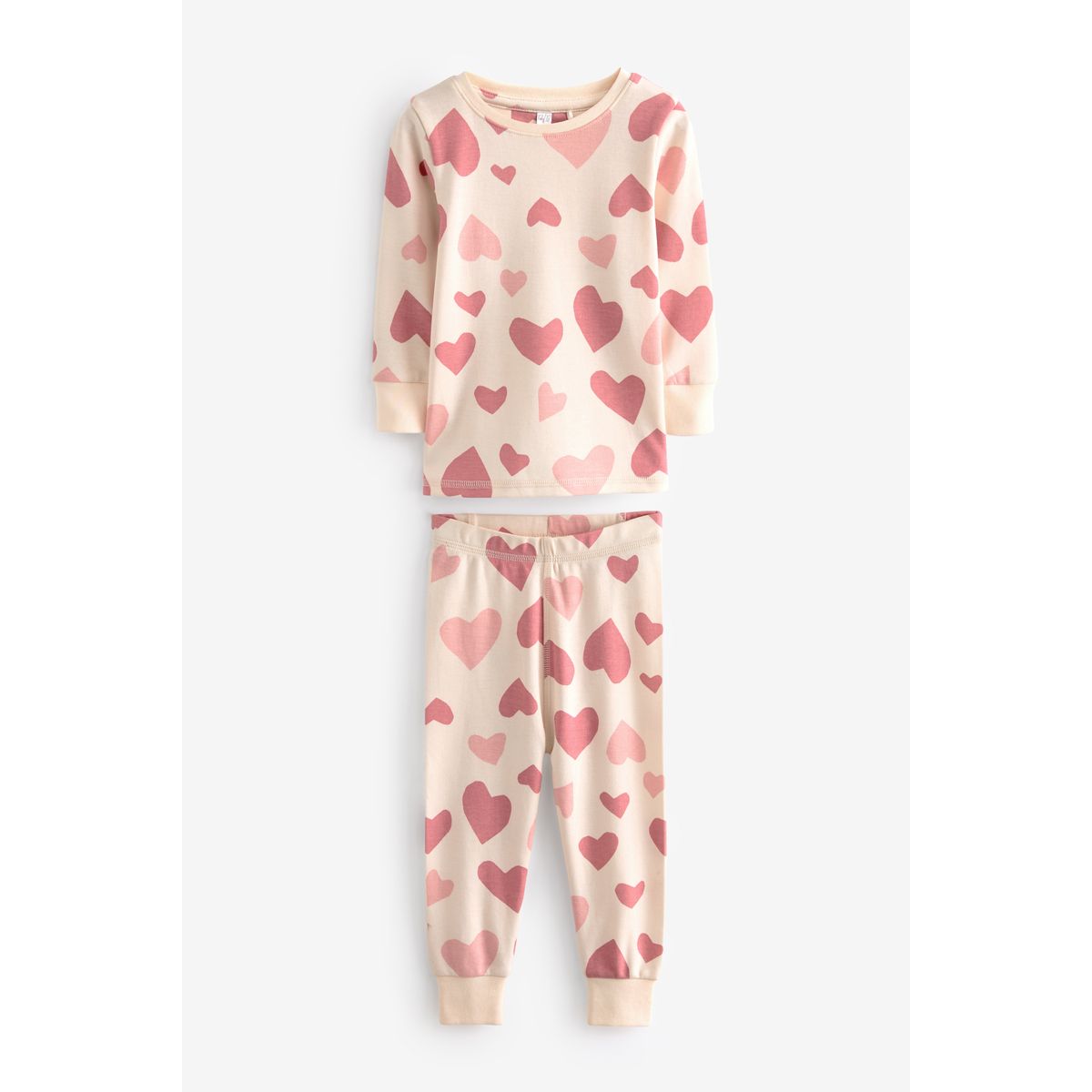 Pyjama confortable à étoile, lot de 3 rose/blanc, NEXT