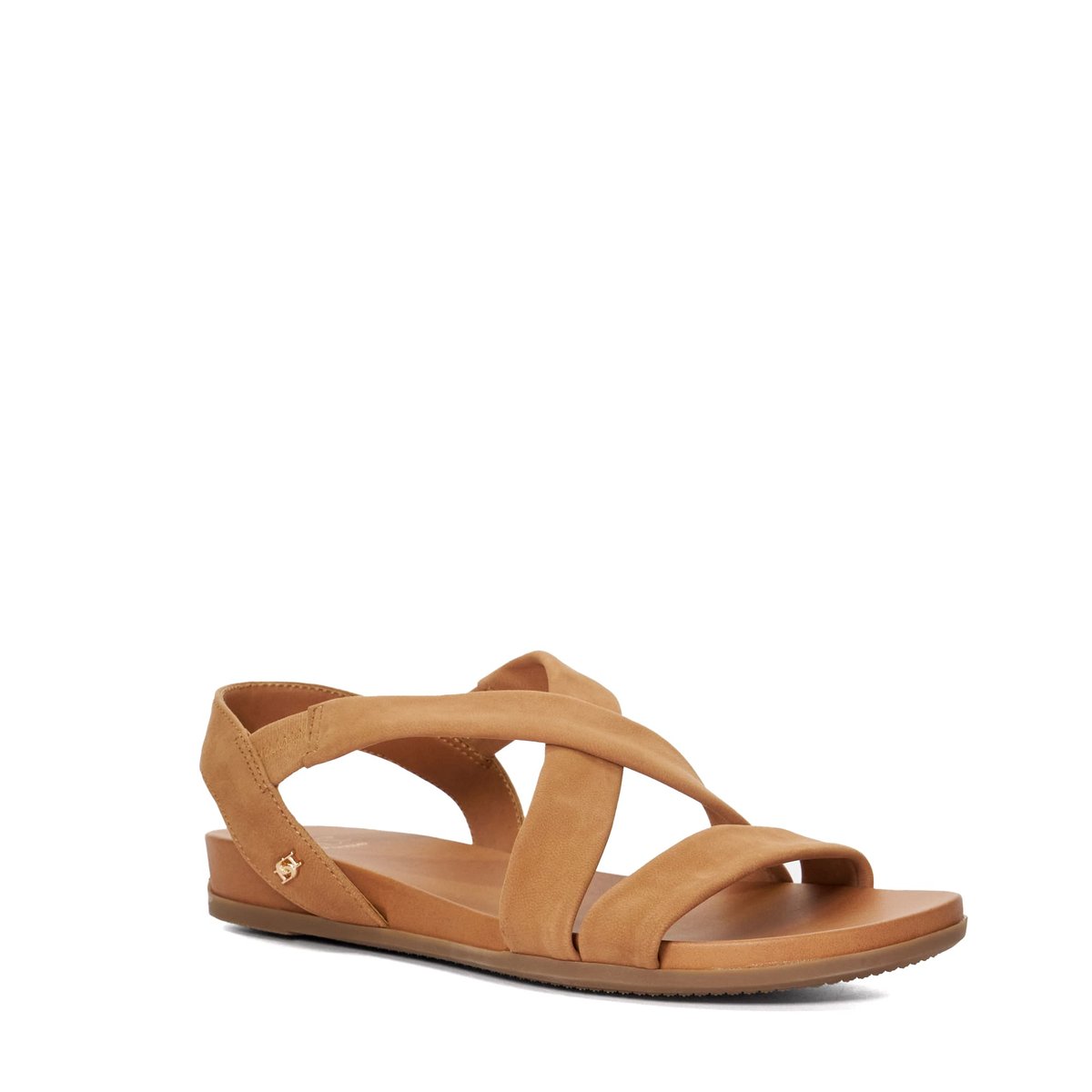Sandales décontractées coupe large - Wide Fit LANDIES camel-nubuck, DUNE LONDON