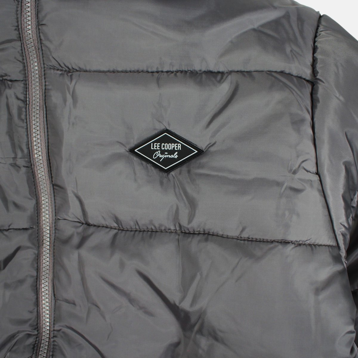 Doudoune matelassée zippée, poches zippées HIMALAYA gris, LEE COOPER