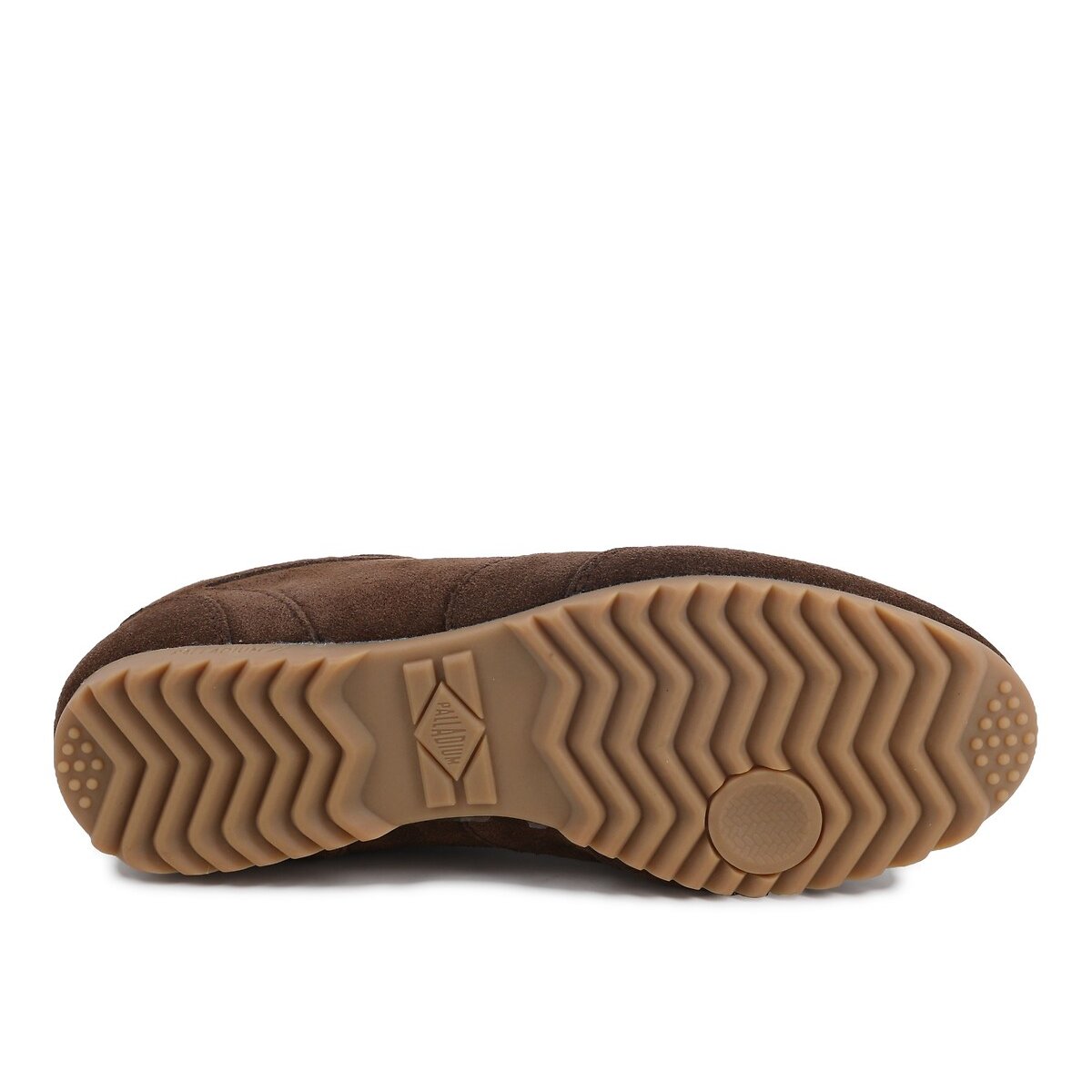 Baskets PALLARACE SUEDE en cuir marron, PALLADIUM
