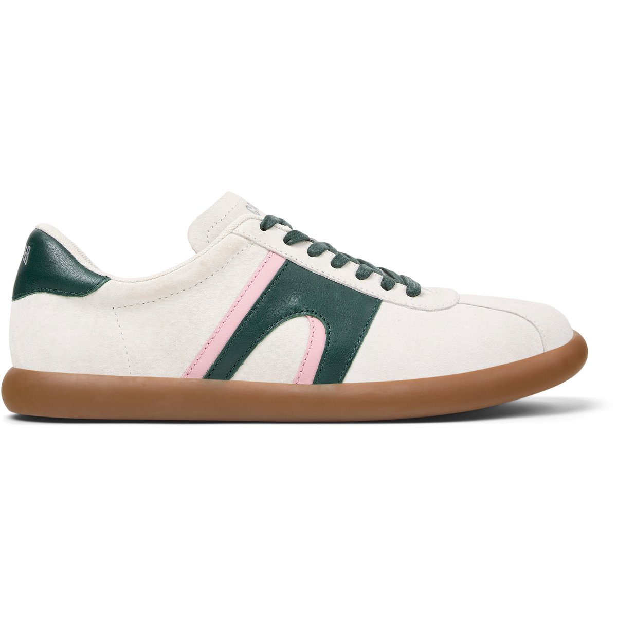 Baskets Pelotas Summer en cuir suède gris foncé 2, CAMPER