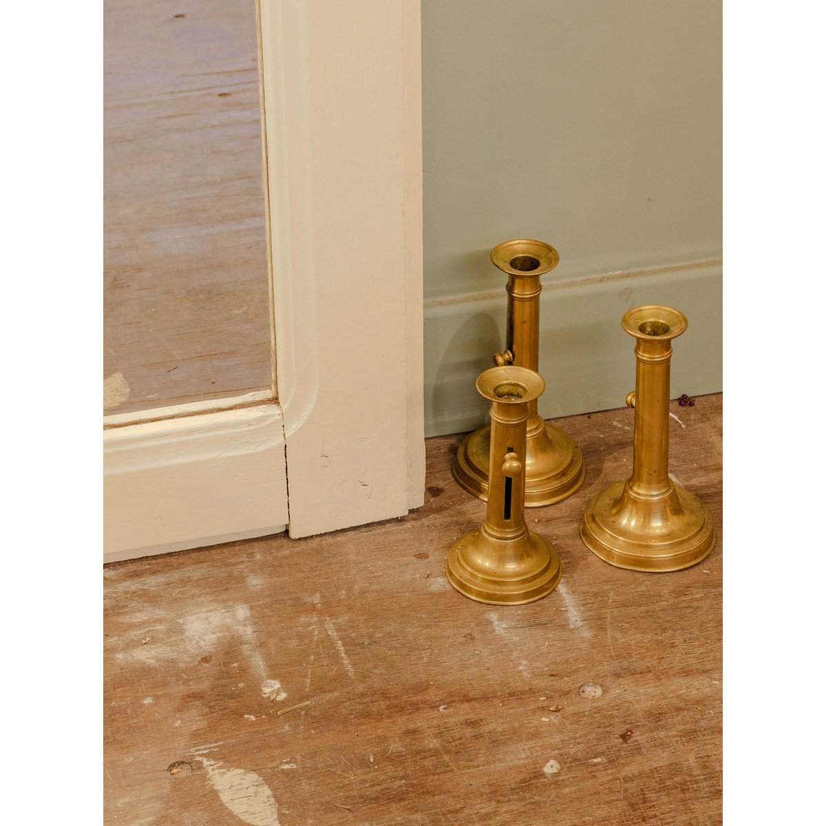 Miroir en bois Igor N°870 - Bon état beige, DEBONGOUT