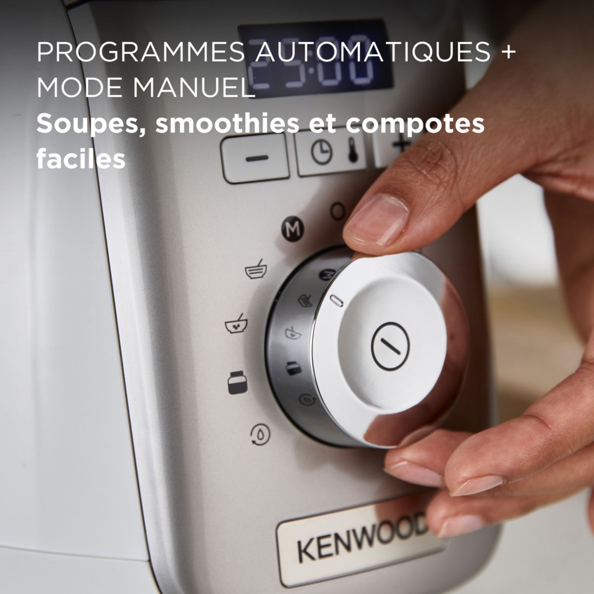 Blender chauffant SOUPEASY+ CBL30.009CP couleur unique, KENWOOD