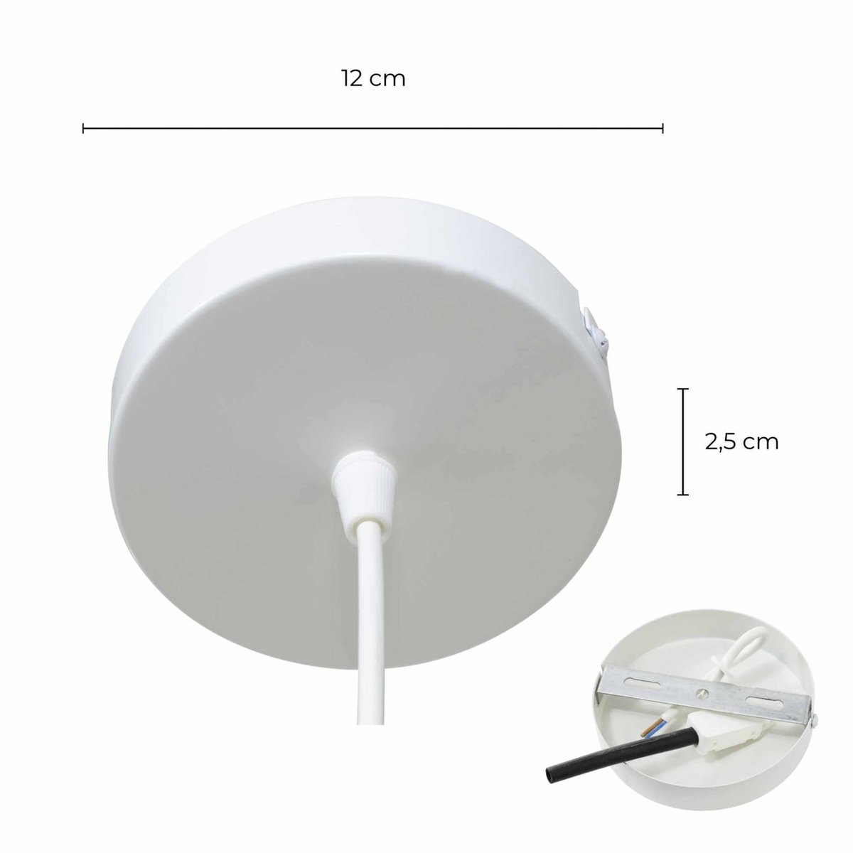Suspension en corde en papier, SORANE naturel, C-CREATION