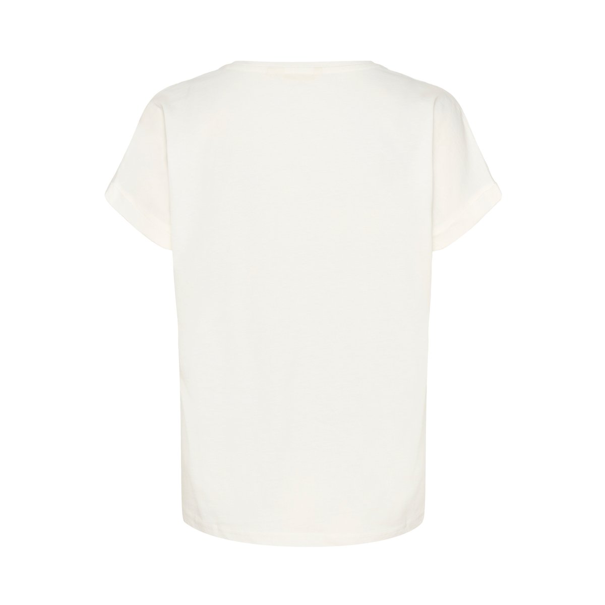 T-shirt à manches courtes blanc animal lips, CREAM