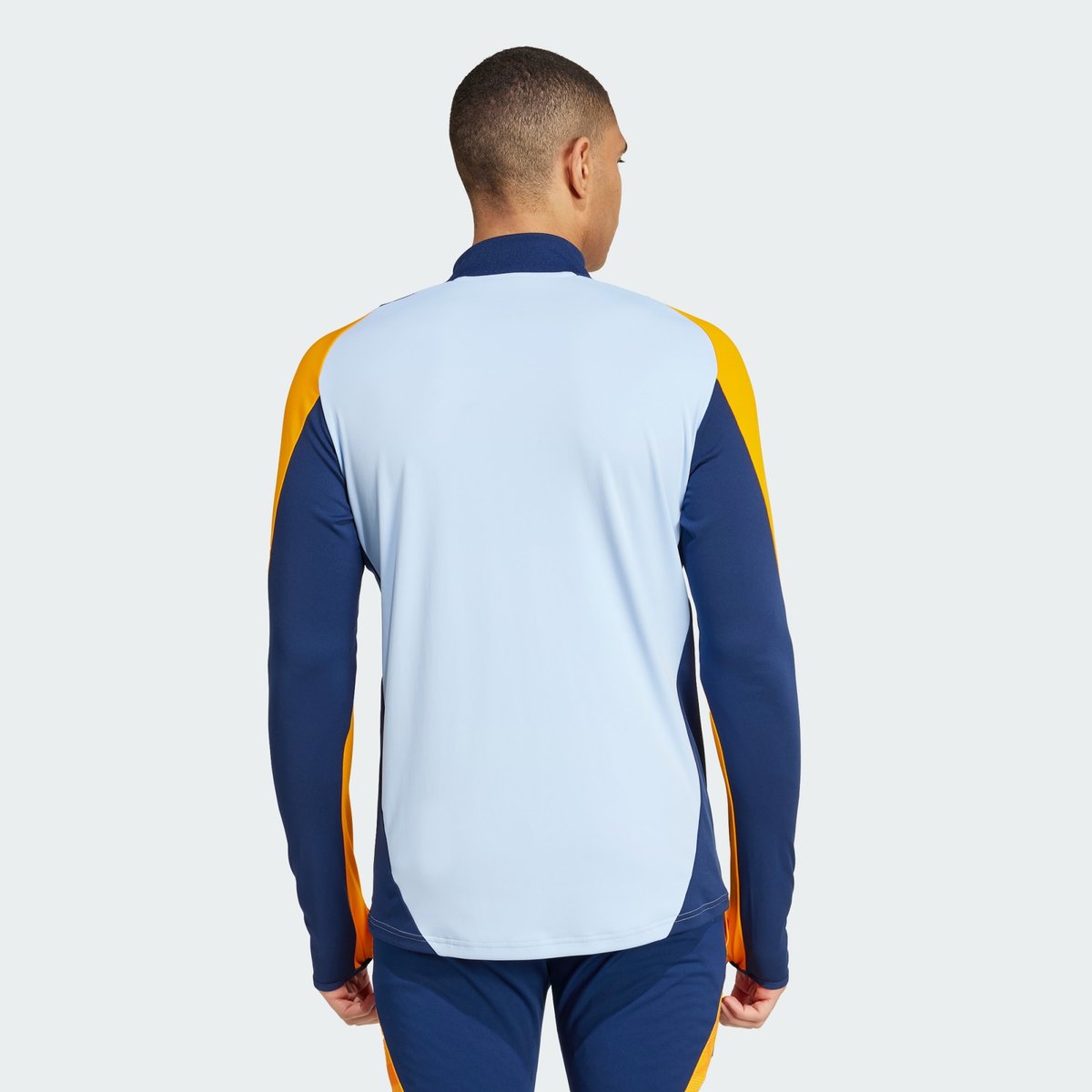 Haut d'entraînement Real Madrid Tiro 24 Competition glow blue / crew orange / team navy blue 2, adidas Performance