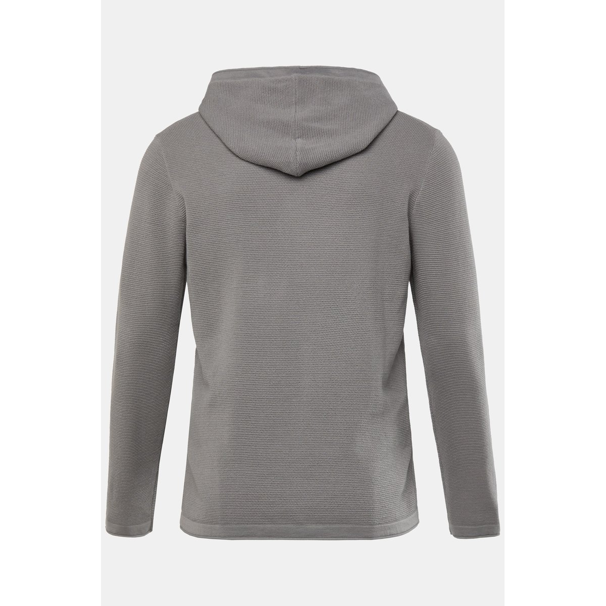 Sweat à capuche en maille gris cendré, JP1880