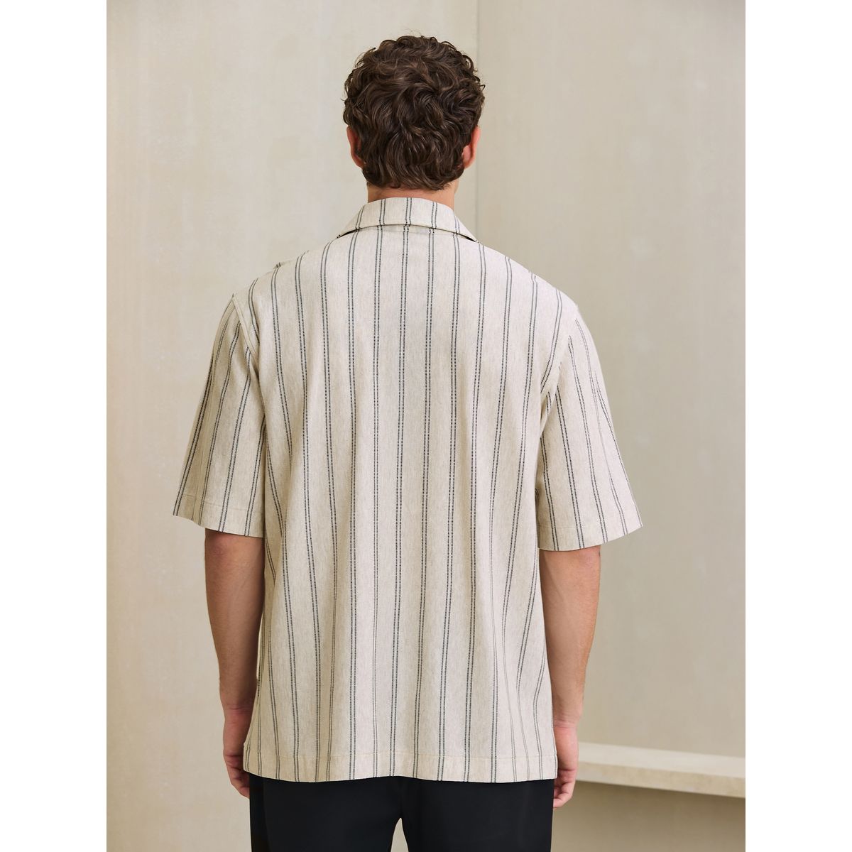 Chemise en jersey de coton à manches courtes naturel, NEXT