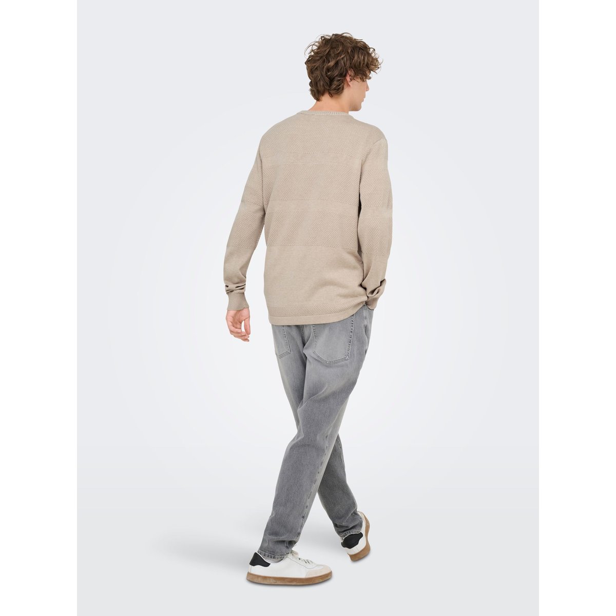 Pull En Maille silver lining, ONLY & SONS