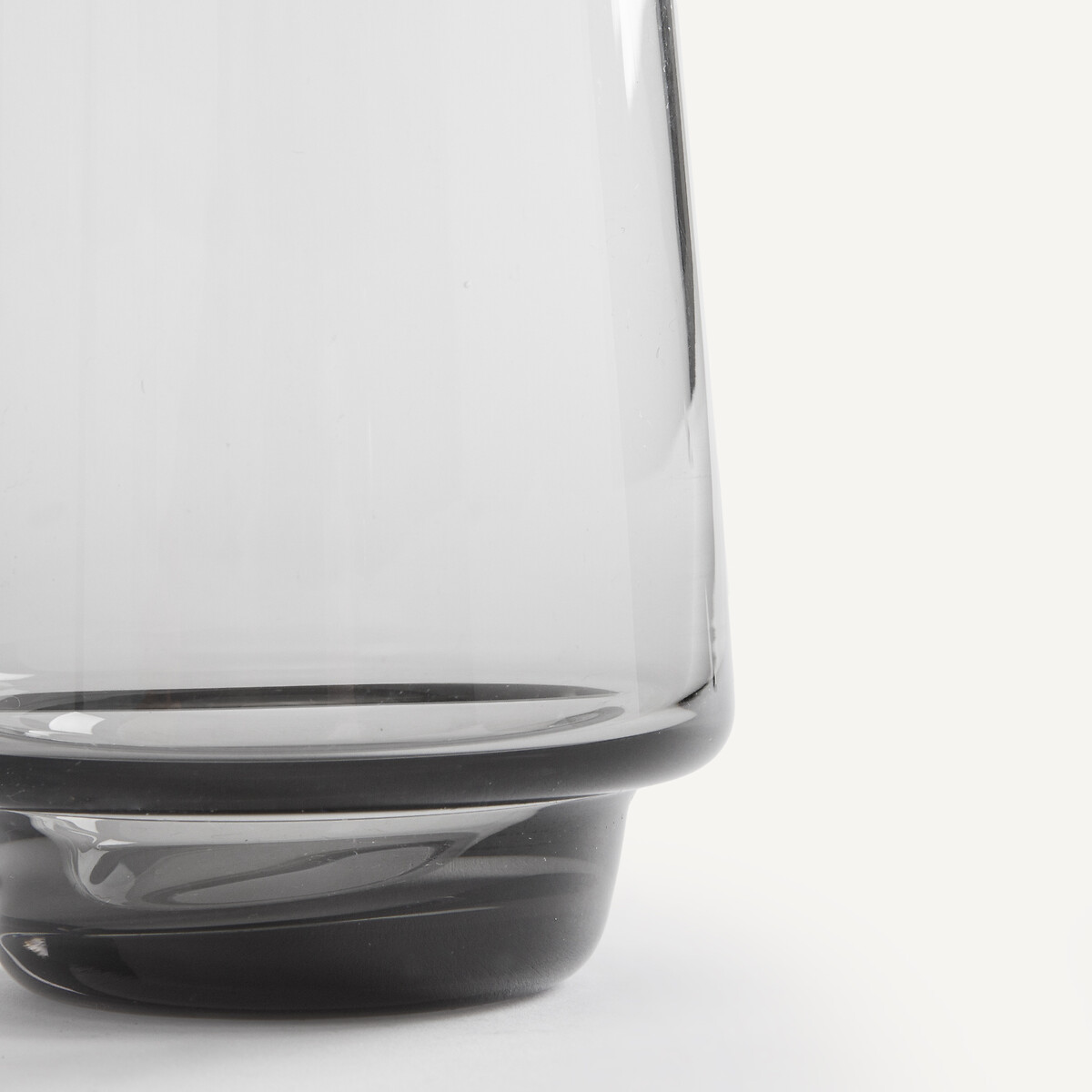 Set of 6 Spiga Tall Water Glasses smoked grey, AM.PM