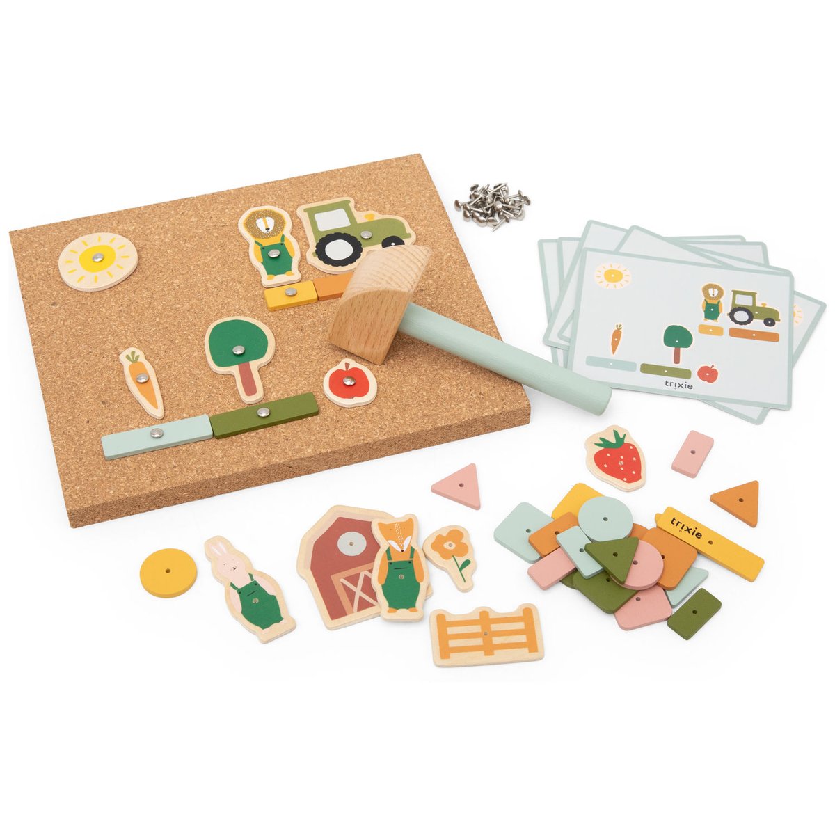 Jeu de clous multicolore, TRIXIE