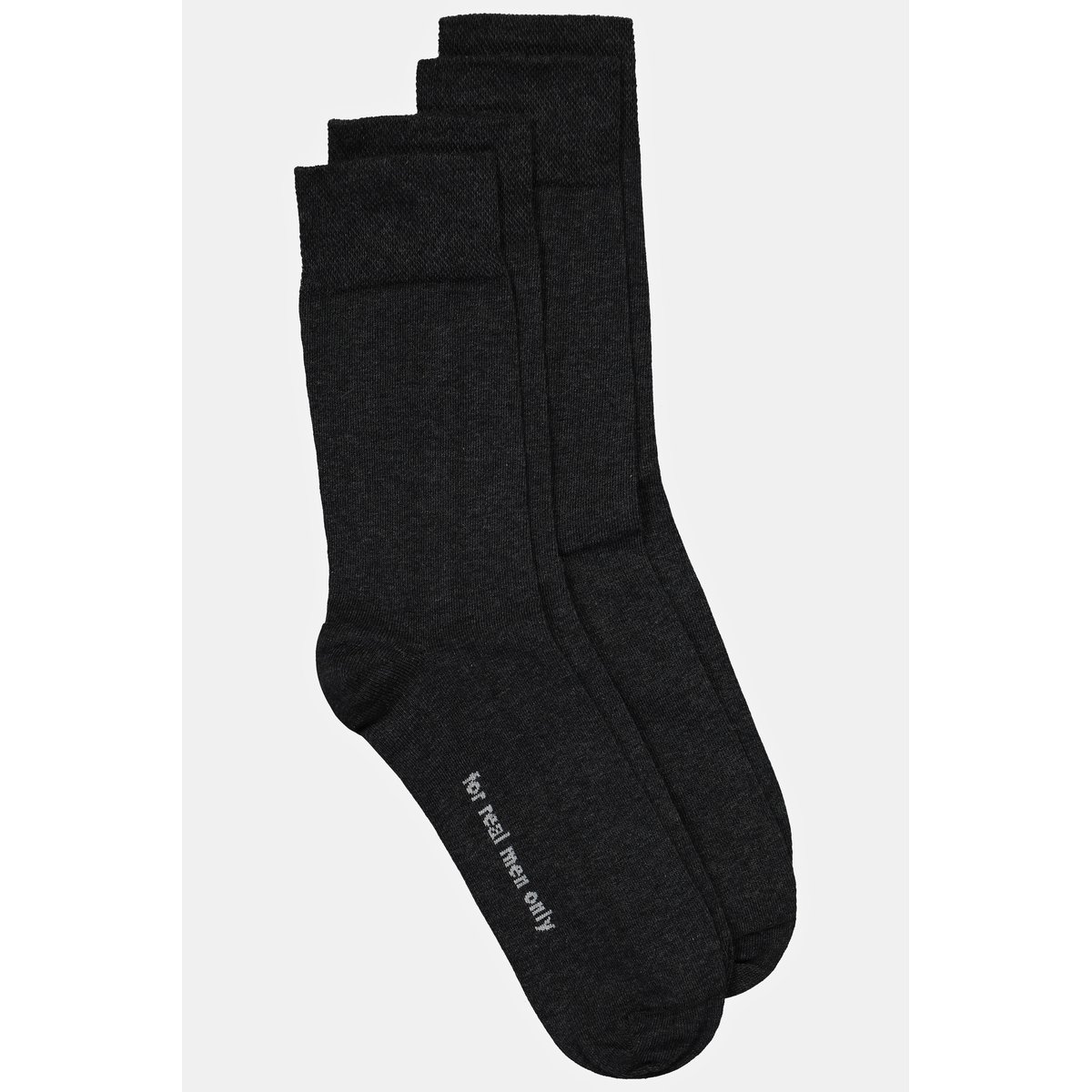 Lot de 2 paires de chaussettes anthracite, JP1880