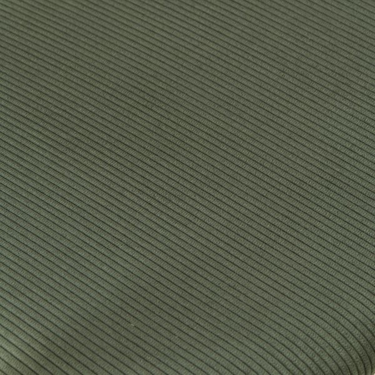Fauteuil tissu effet daim vert sapin, ZAGO