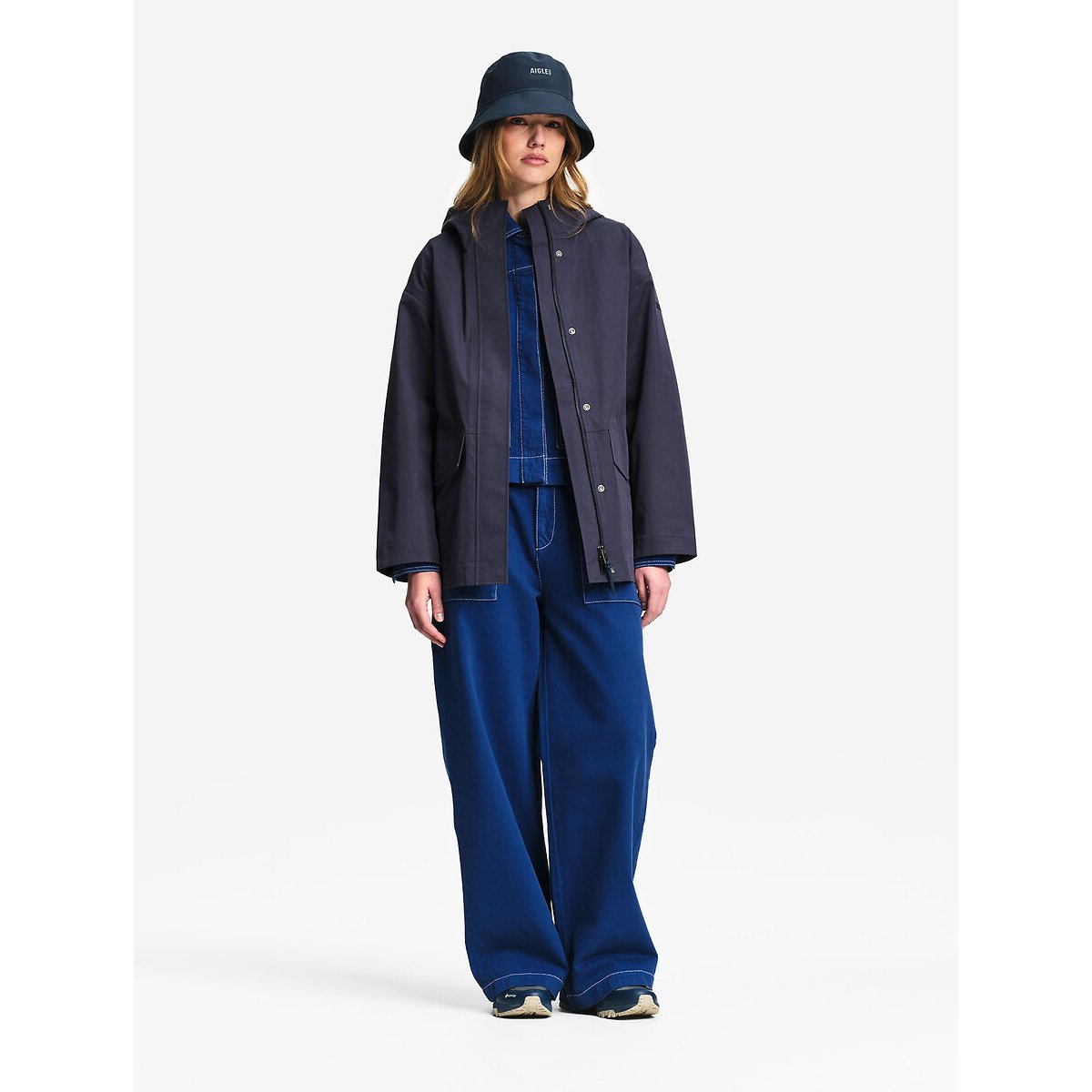 Parka courte et évasée MTD® marine, AIGLE