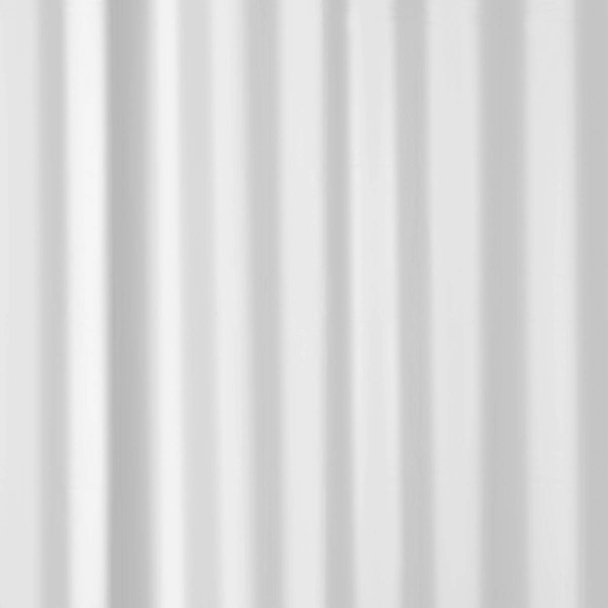 Rideau de douche avec oeillets ECO blanc, 5FIVE SIMPLY SMART