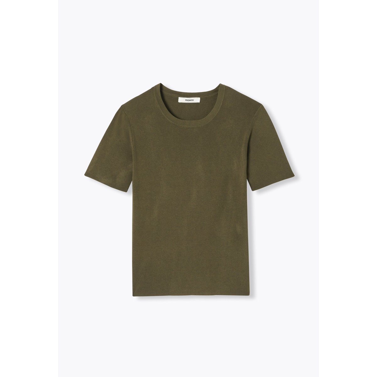 Pull col rond kaki, PROMOD