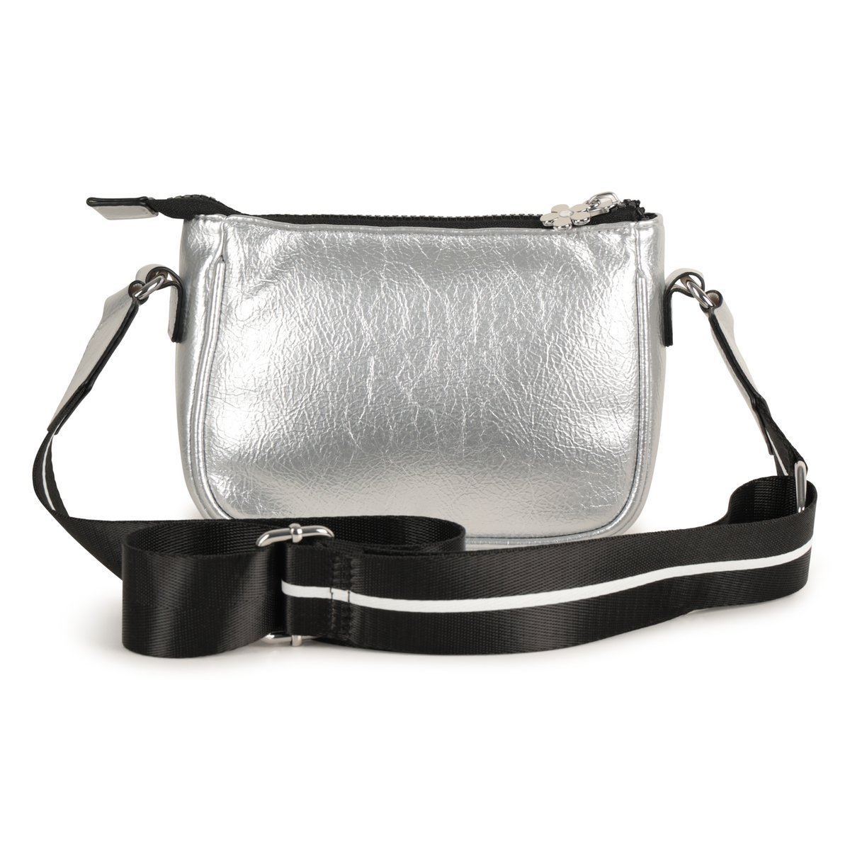 Sac à main en tissu enduit silver, MARC JACOBS