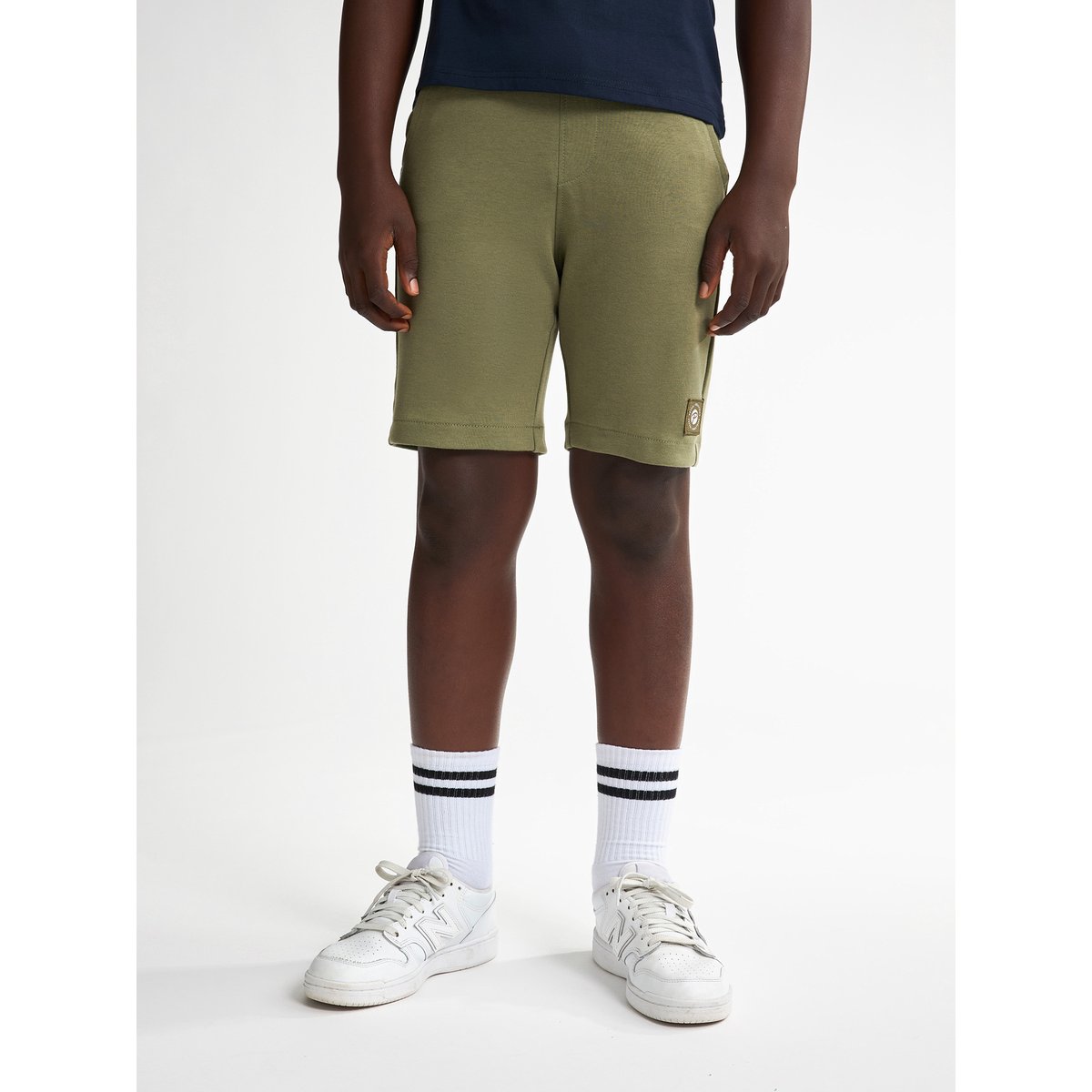 Short de jogging capri vert dusty army, PETROL INDUSTRIES