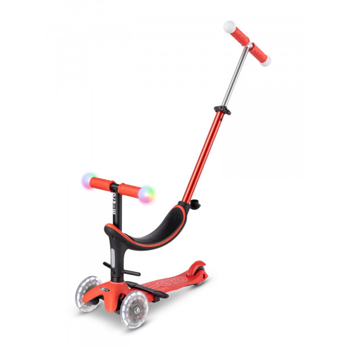 Mini Micro 3en1 Révolution Magic - rouge, MICRO MOBILITY