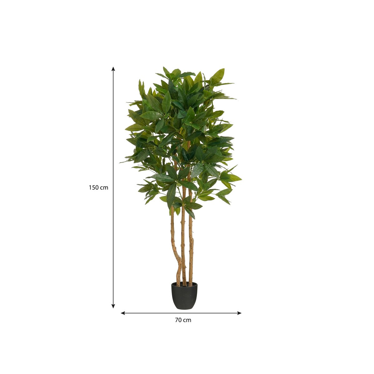 Plante artificielle de monstera vert, MICA DECORATIONS