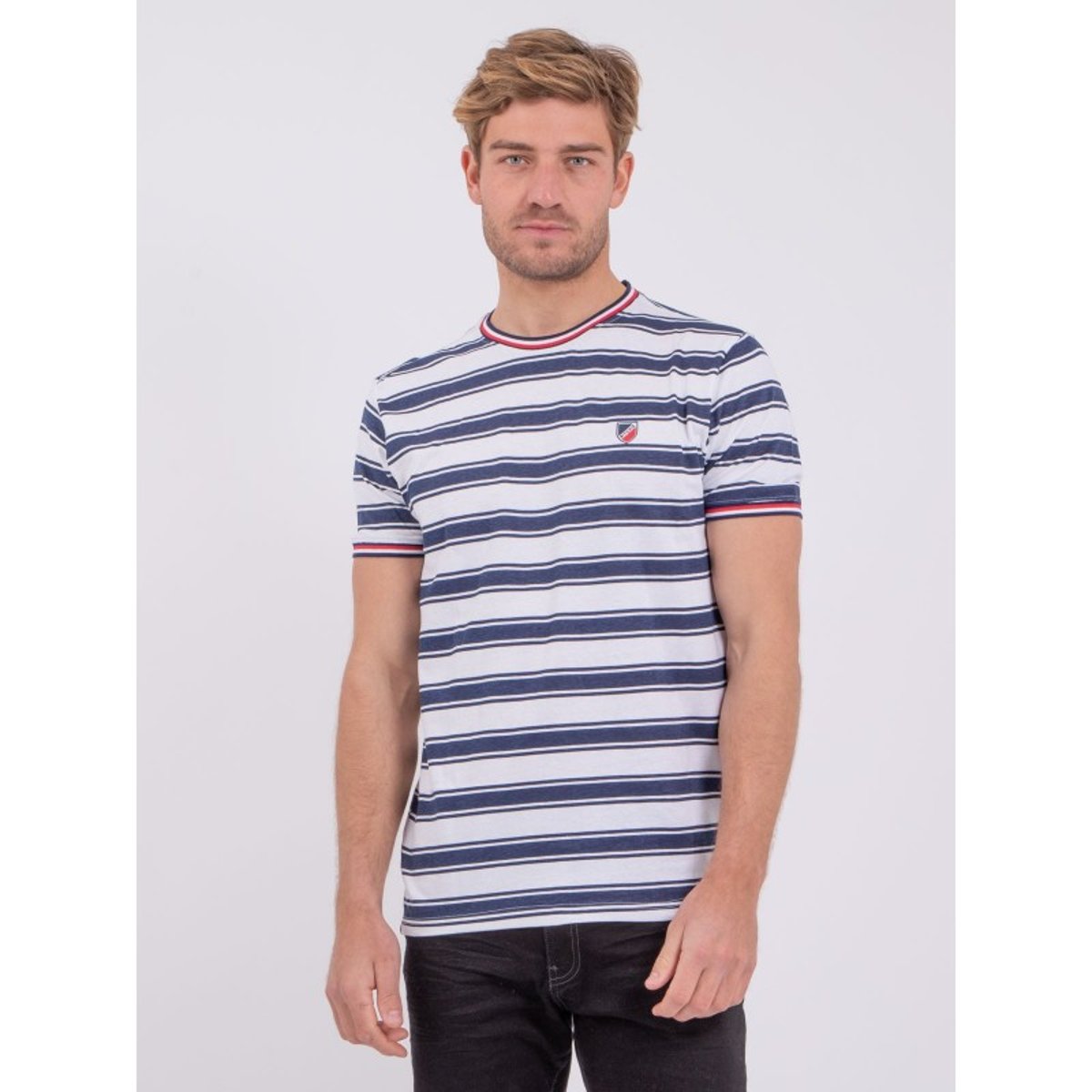 T-shirt Col Rond Pur Coton Nabenor blanc, RITCHIE
