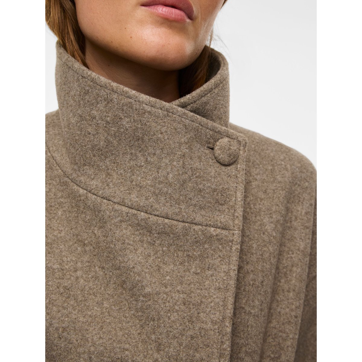 Manteau marron - dark natural melange1, VILA