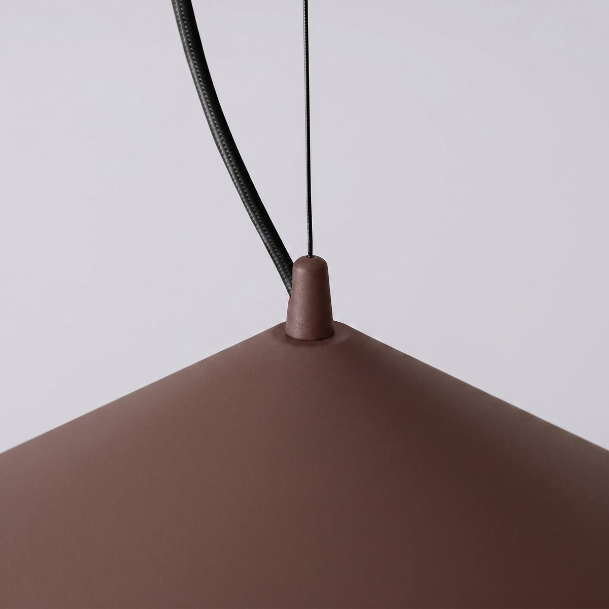 Suspension Acier Marron LED 1 Fint marron, EDEN