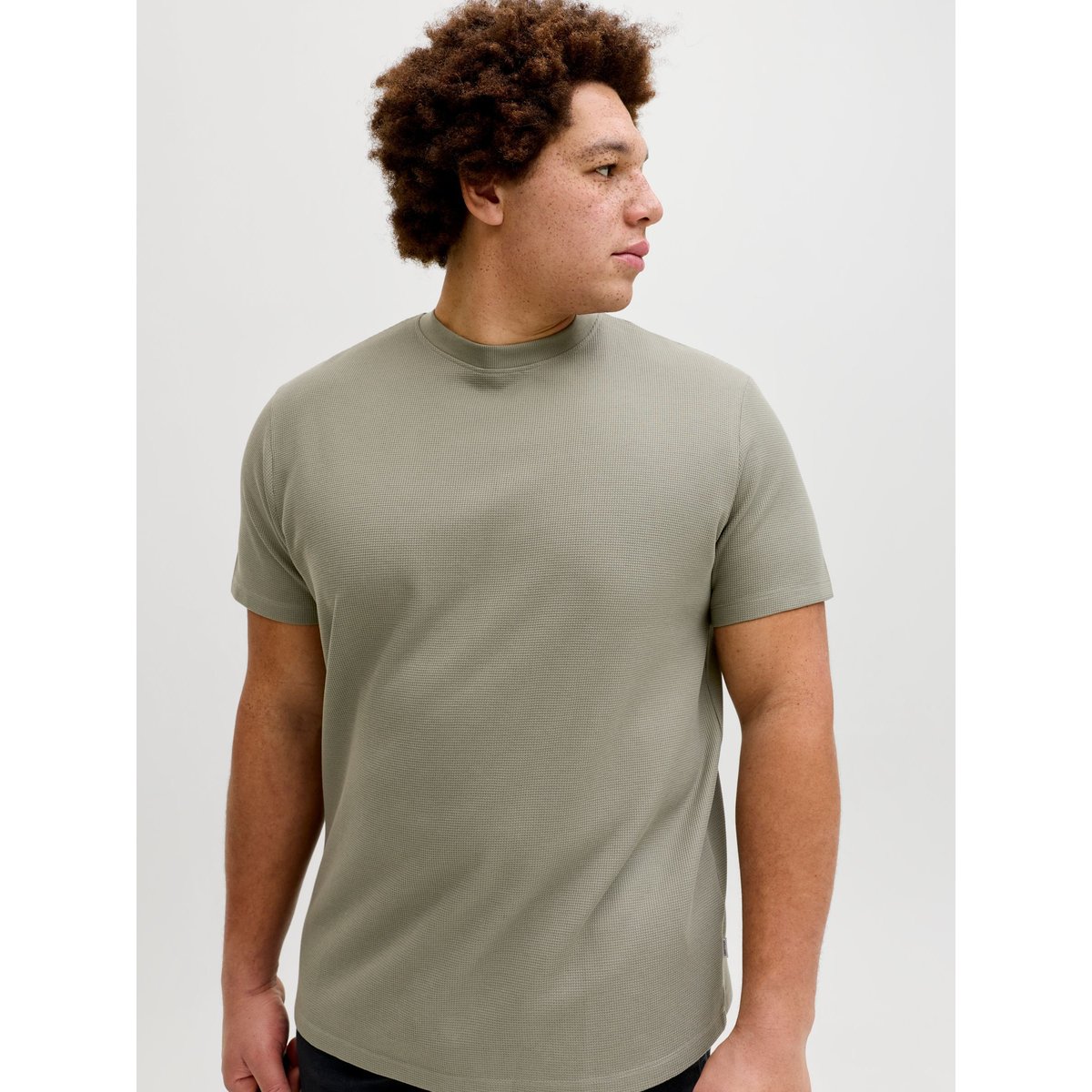 T-Shirt vetiver, JACK & JONES