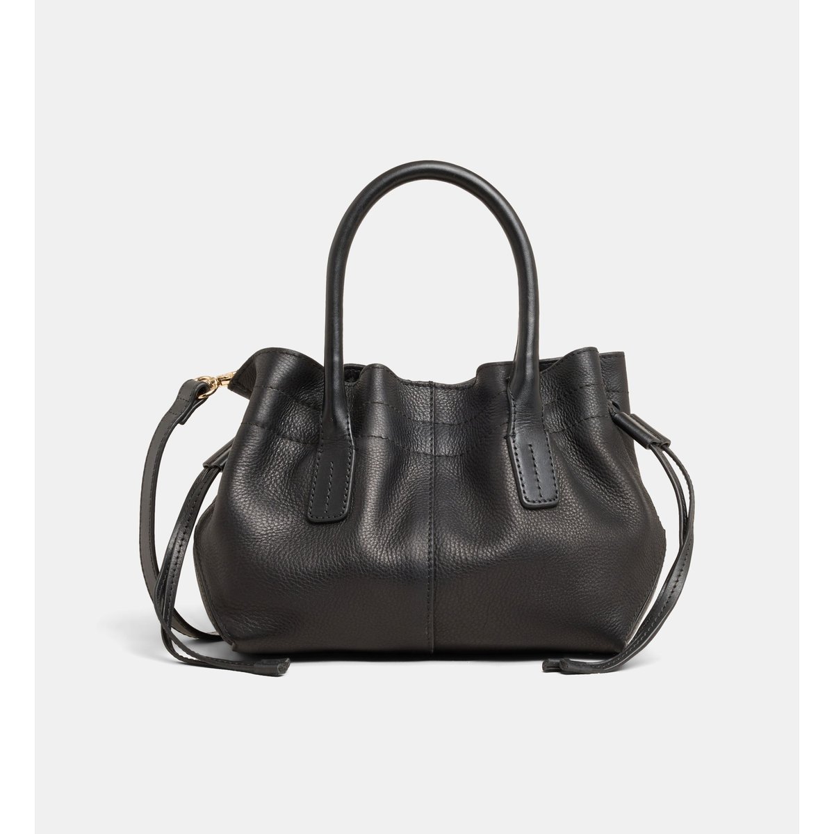 Mini sac cabas cameron cuir noir, GALERIES LAFAYETTE
