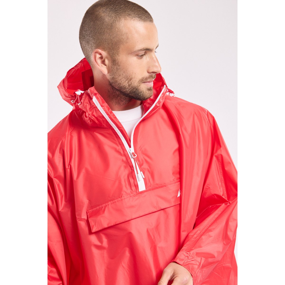 Poncho coupe-pluie NOUSTY corail, BERMUDES